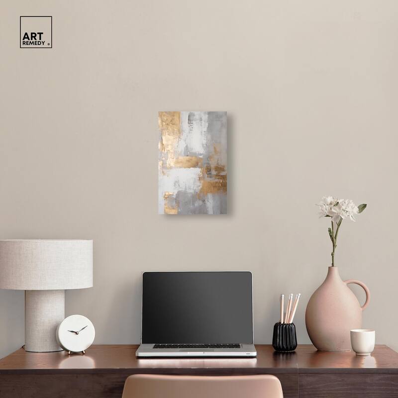 Woven Reminiscence IV Canvas by Art Remedy, Gallery Wrapped