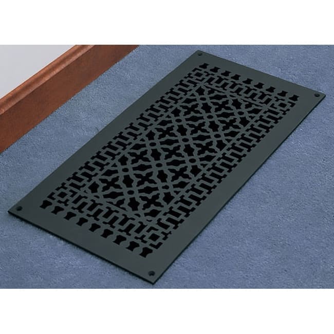 Reggio Registers Scroll Series 9" x 20" Grille with Mounting Holes