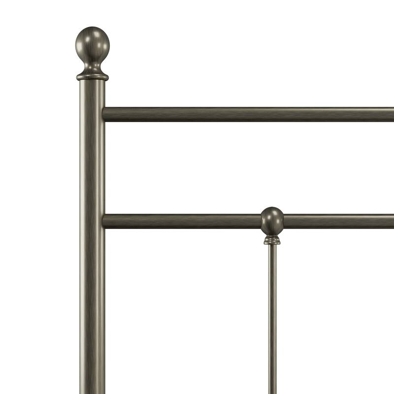 Hillsdale Furniture Providence Traditional Spindle Metal Headboard