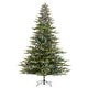 preview thumbnail 20 of 43, Glitzhome 7.5ft/9ft Pre-Lit Full Fir Artificial Christmas Tree w/Foot Pedal & Remote Control Simple Setup