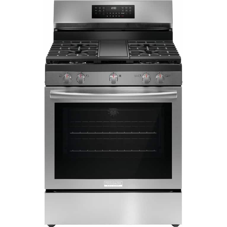 Frigidaire GCRG3060B Gallery 30" Wide 5.1 Cu. Ft. Free Standing Gas