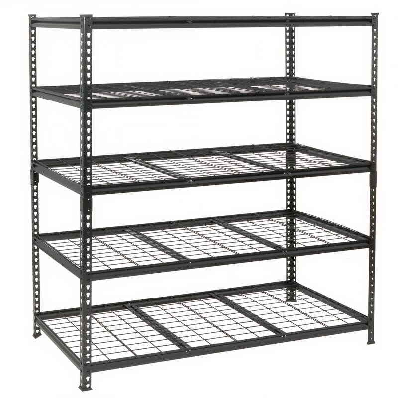 5-Tier Heavy Duty Metal Shelving Unit,48"W x 24"D x72"H,Adiustable Storage Rack,Boltless Assembly,4000 lbs Total Load Capacity