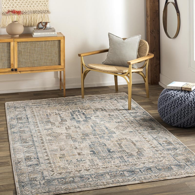 Livabliss Mirabel Traditional Area Rug - 9' x 12' 2" - Tan