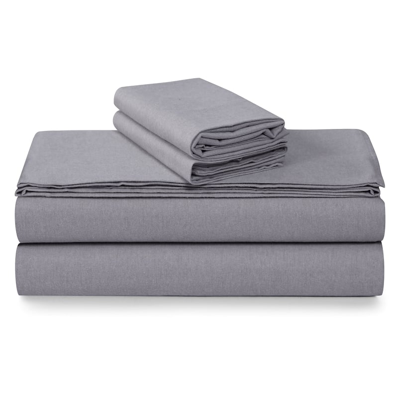 Portuguese Yarn Dyed Portuguese Cotton Flannel Pillowcases (Set of 2)