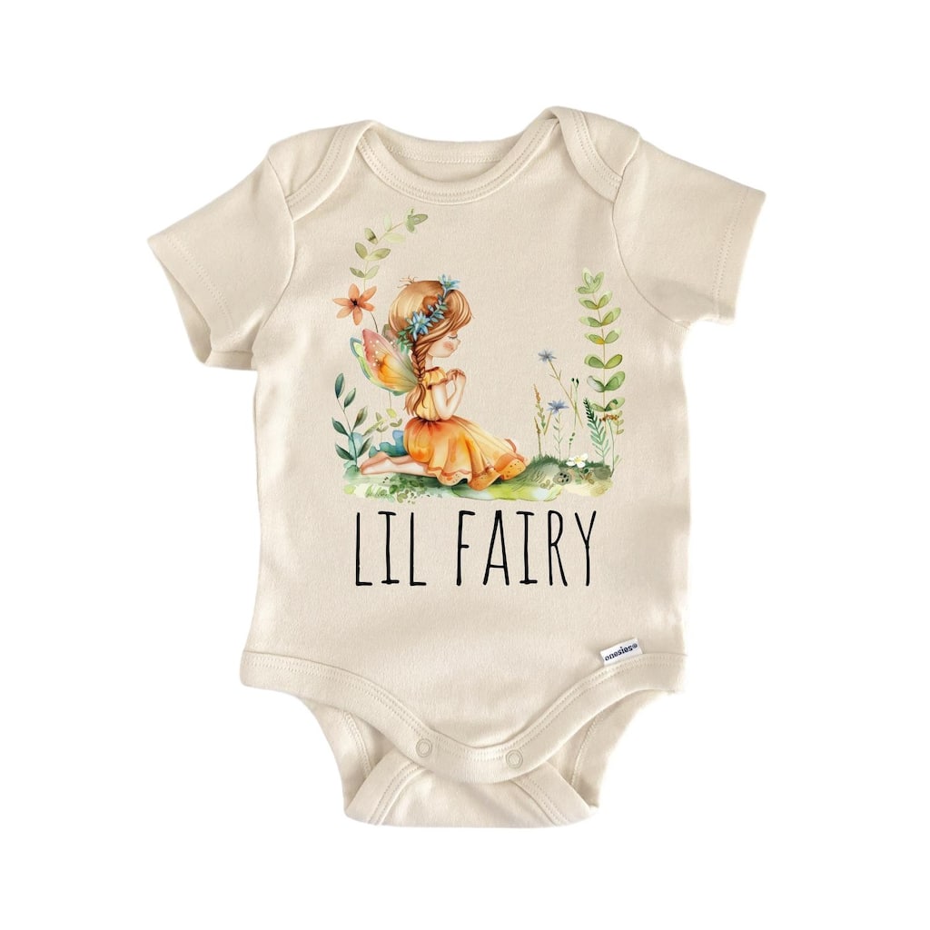 Lil Fairy - Baby Boy Girl Clothes Infant Bodysuit Funny Cute Newborn