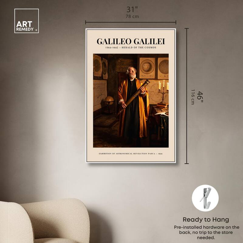 Herald of the Cosmos Art Canvas by Art Remedy