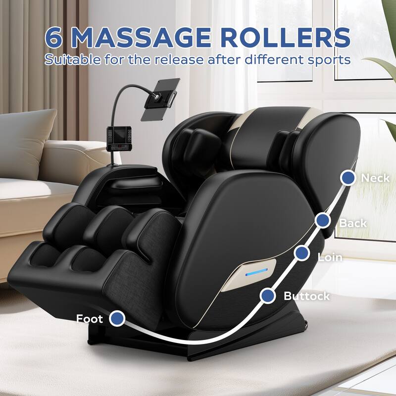 Massage Chair Recliner with Zero Gravity with Full Body Air Pressure