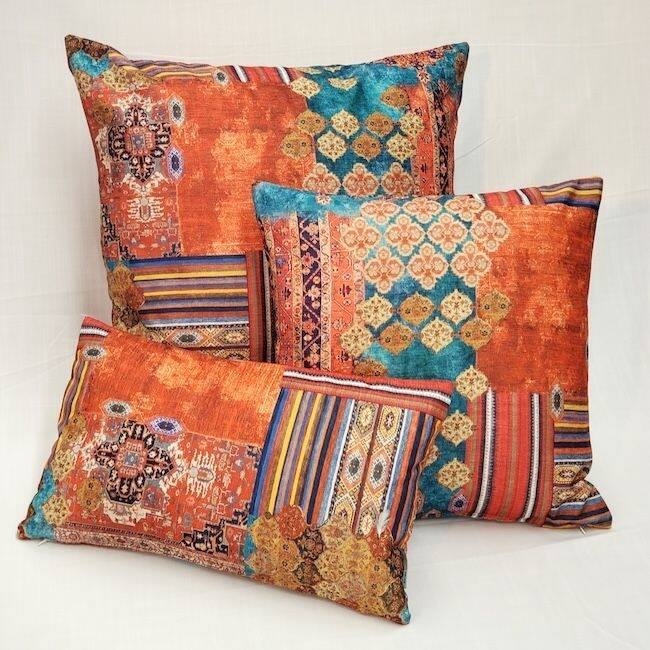 Caspian Shore Throw Pillow