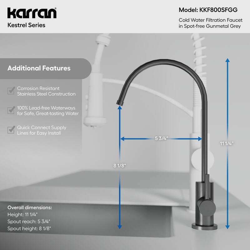 Karran Kestrel Single Handle Beverage Faucet