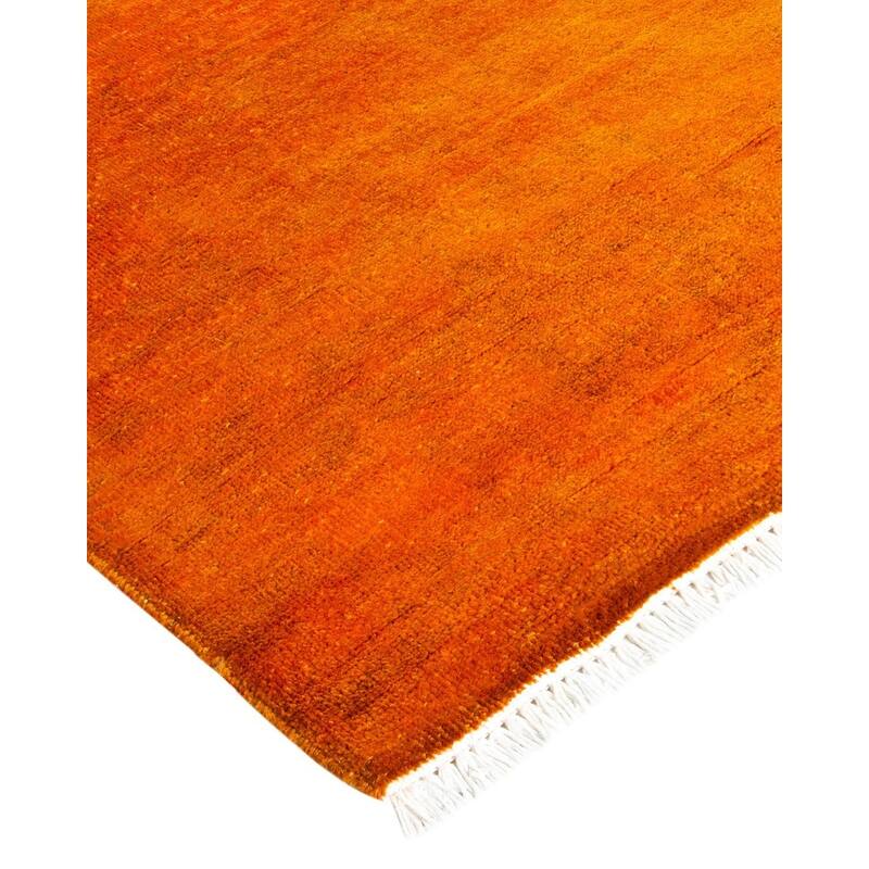 Vibrance, One-of-a-Kind Handmade Area Rug - Yellow, 15' 3" x 12' 0" - 15' 3" x 12' 0"