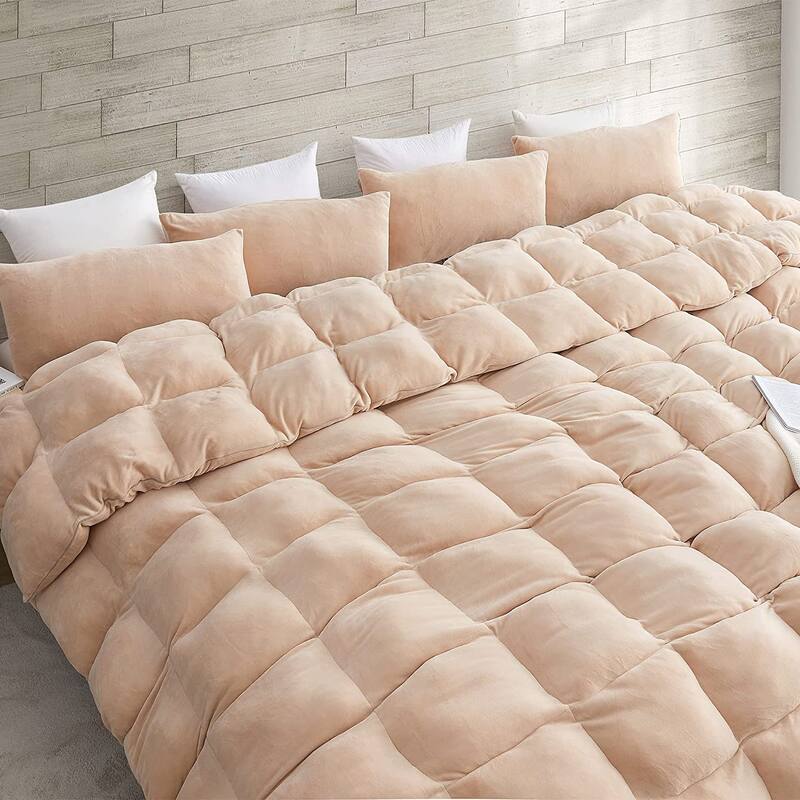 Boi He Thick® - Coma Inducer® Oversized Comforter Set - Almond Taupe