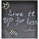 preview thumbnail 2 of 15, vidaXL Wall Sticker Blackboard Self Adhesive Chalkboard 2 Rolls with Chalks
