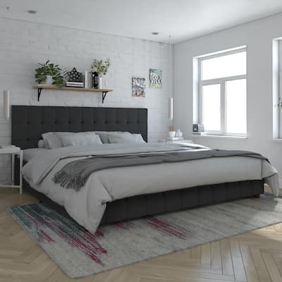 CosmoLiving by Cosmopolitan Elizabeth Upholstered Bed with Storage