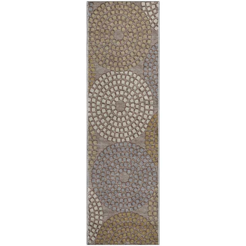 Premium Washable Super Soft Mosaic Colosseum Mayfield Rug