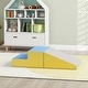 preview thumbnail 9 of 7, Soozier 2 Piece Plush Soft Kids Playset to Climb & Crawl, Contemporary