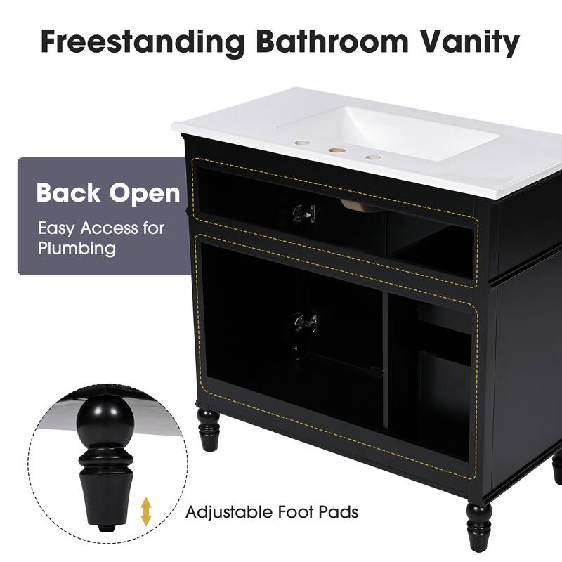 Bathroom vanity cabinet