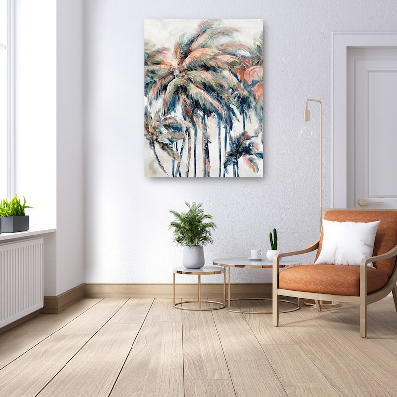 Island Palms By Studio Arts Canvas Art Print
