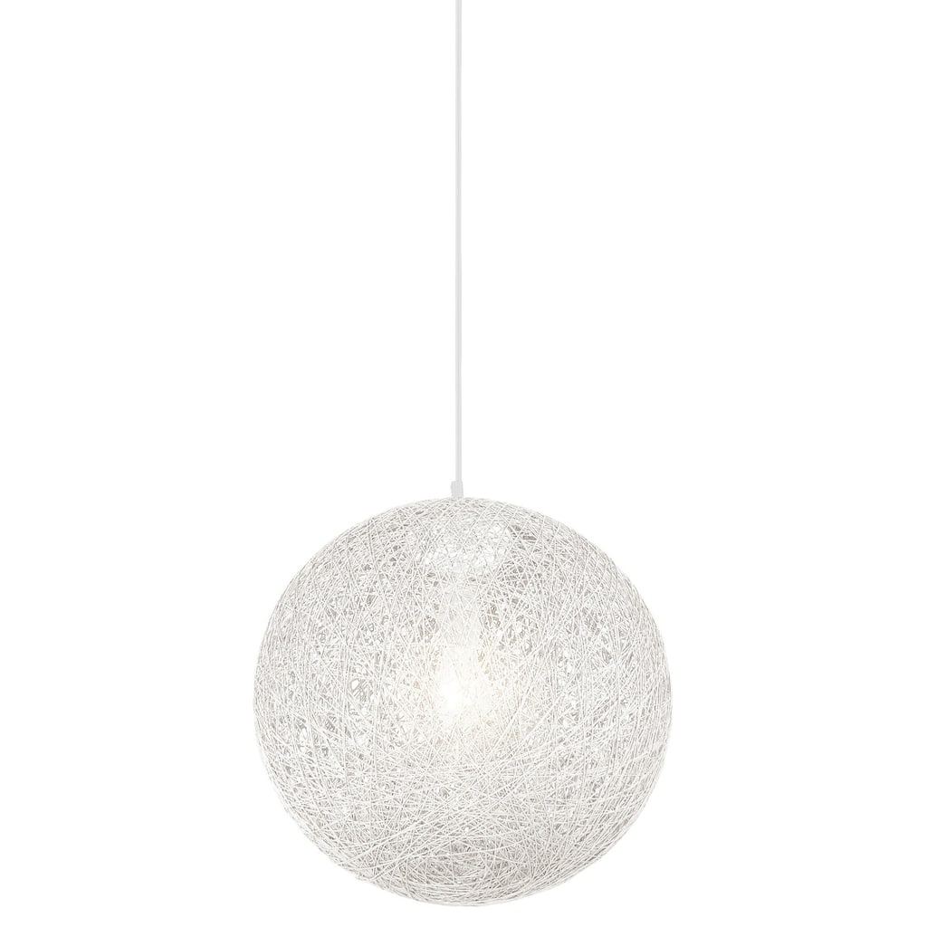 Kovacs P5570 Entwined 1 Light 16" Wide Pendant with Rattan Shade
