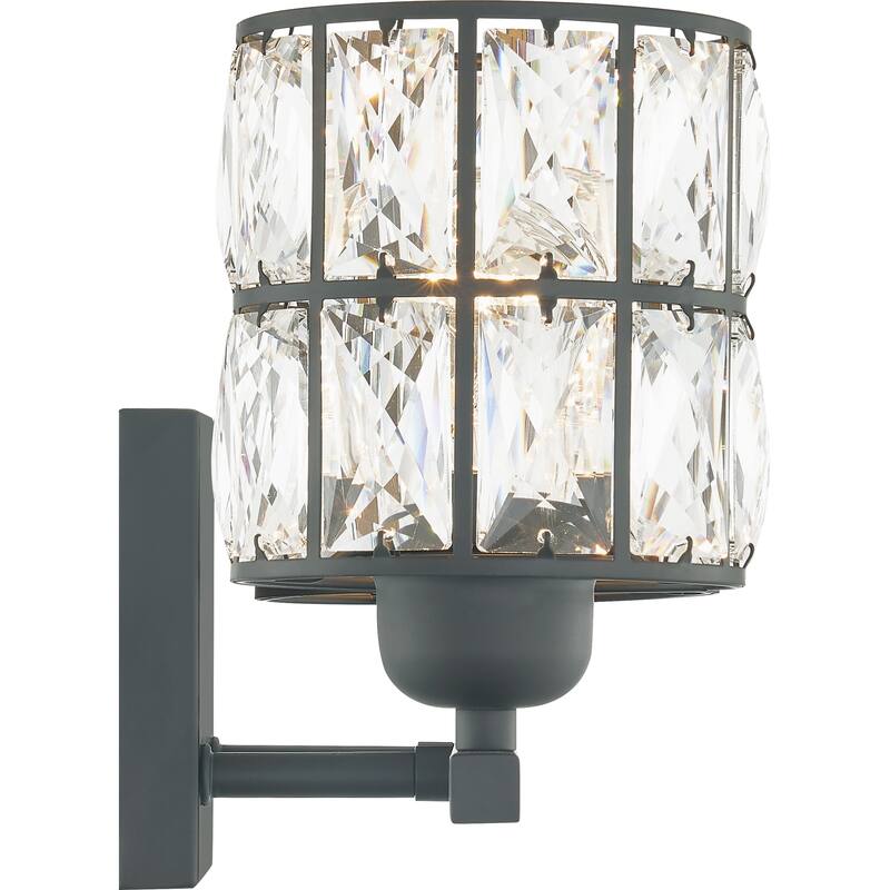 Quoizel Gibson Matte Black 3-light Bath Light