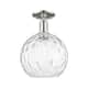 Option Polished Nickel / Clear Water Glass