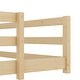 preview thumbnail 31 of 34, Montessori Floor Bed with Fence,Wood Kids Bed,Full Size