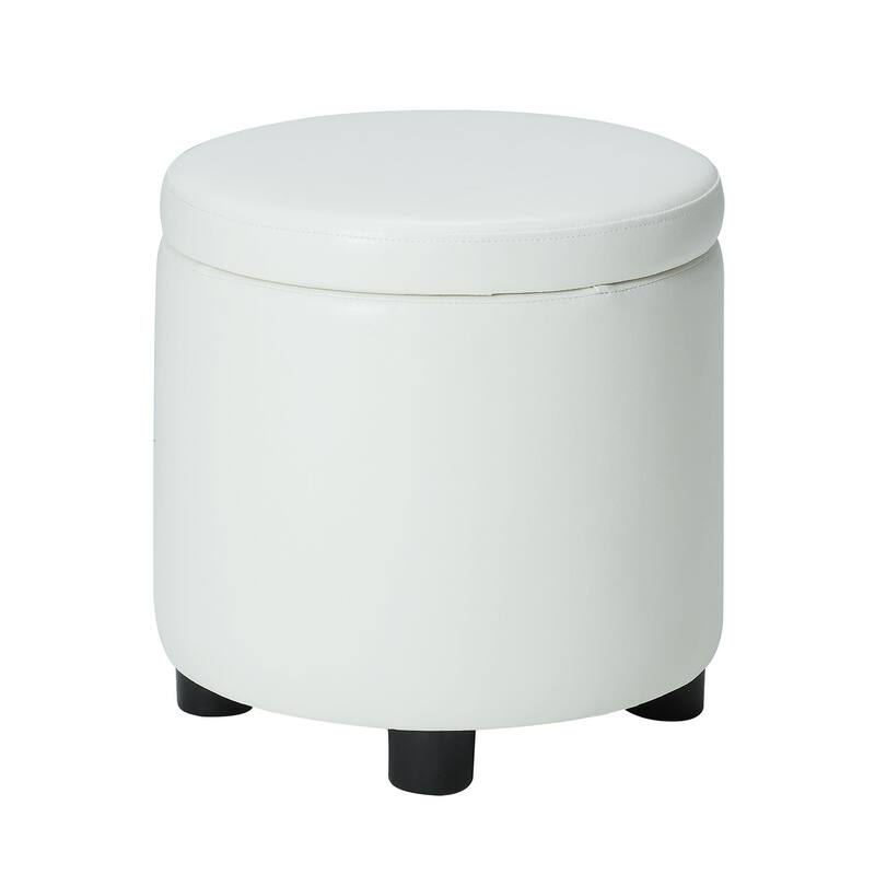 Storage Ottoman - Versatile Upholstered Seat with Hidden Compartment and Stylish Accent Look