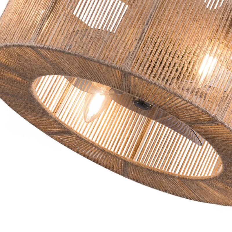 Contemporary 4-Light Silver Enclosed Ceiling Fan with Unique Shade