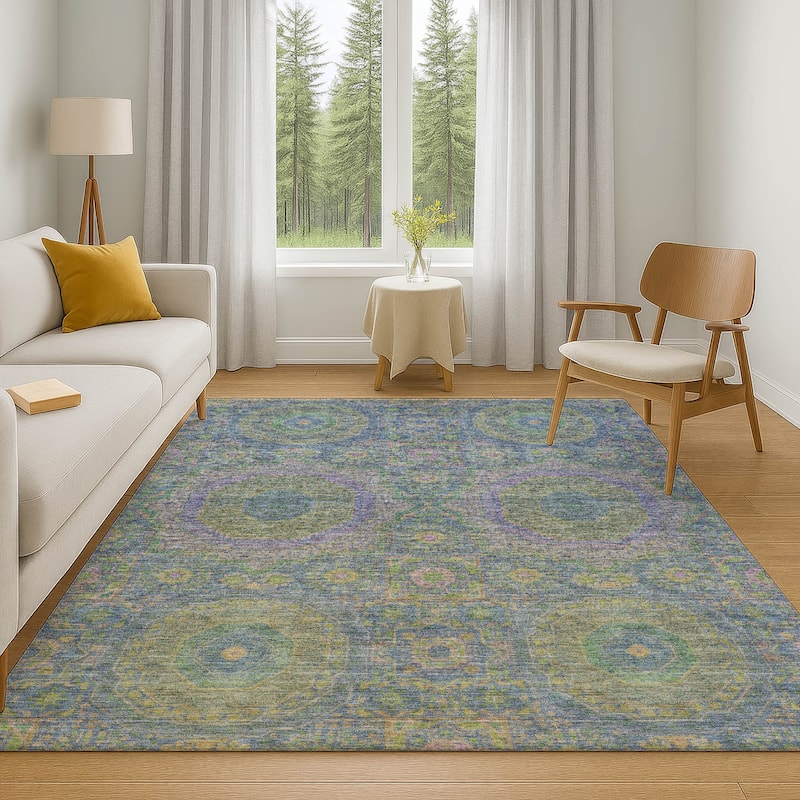 Premium Washable Super Soft Vintage Traditional Mayfield Rug