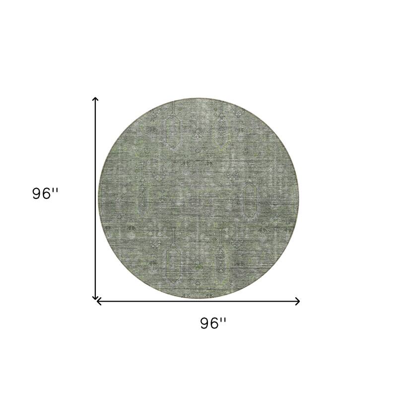 HomeRoots Southwestern Transitional Rectangle Outdoor Rug