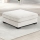 preview thumbnail 3 of 17, Bentley Ottoman Gray / Cream / Black