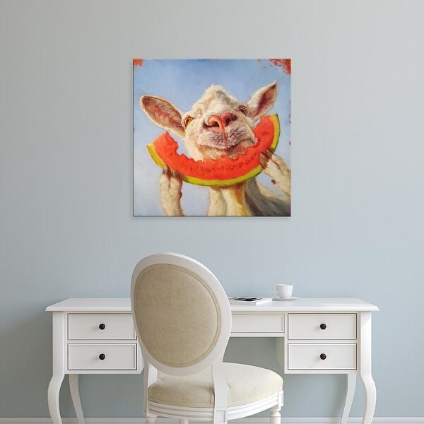 Easy Art Prints Lucia Heffernan's 'Summer Treat' Premium Canvas Art