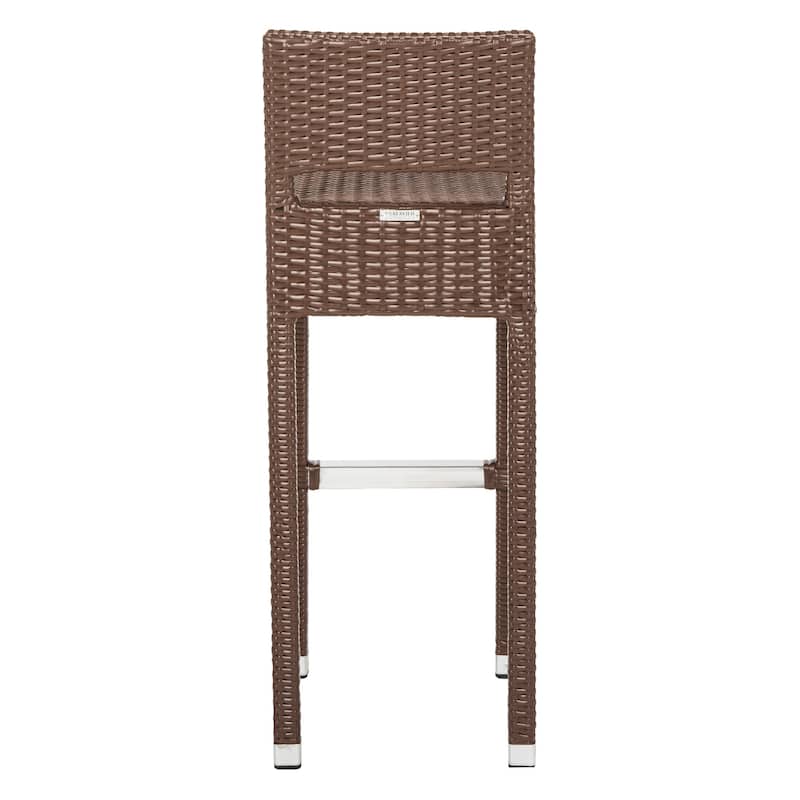 SAFAVIEH Noreta Indoor/ Outdoor 30-inch Stacking Counter Stool - 13Wx18Dx38H