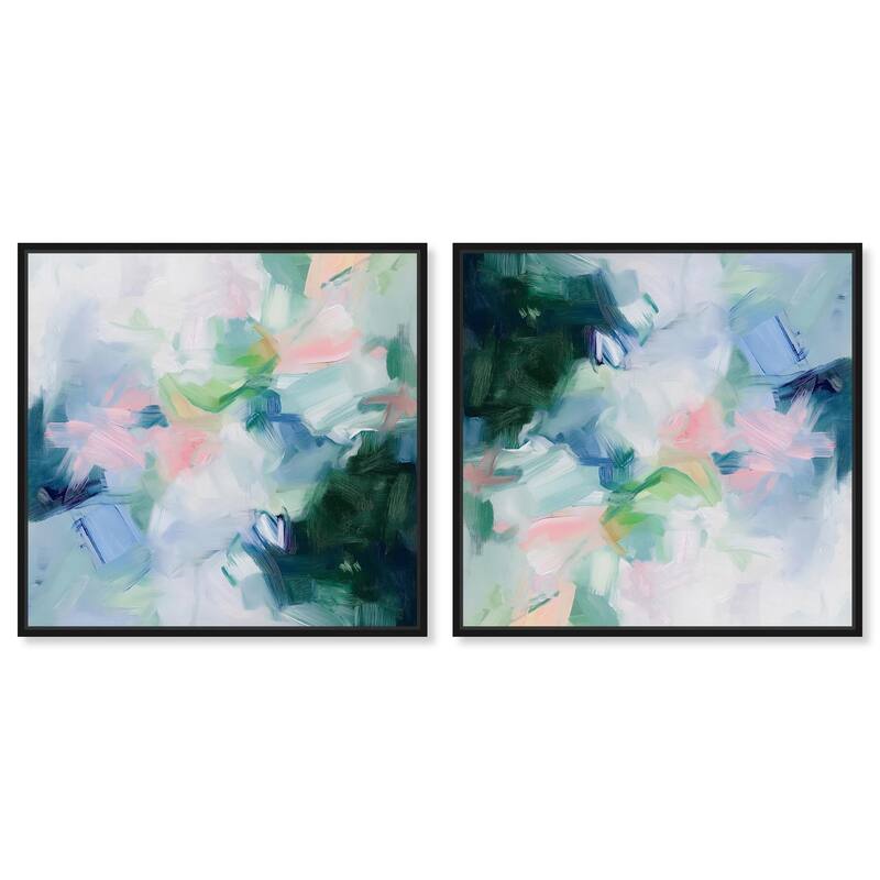 Dissolving Brilliance I Canvas by Art Remedy - 36" x 45" - White