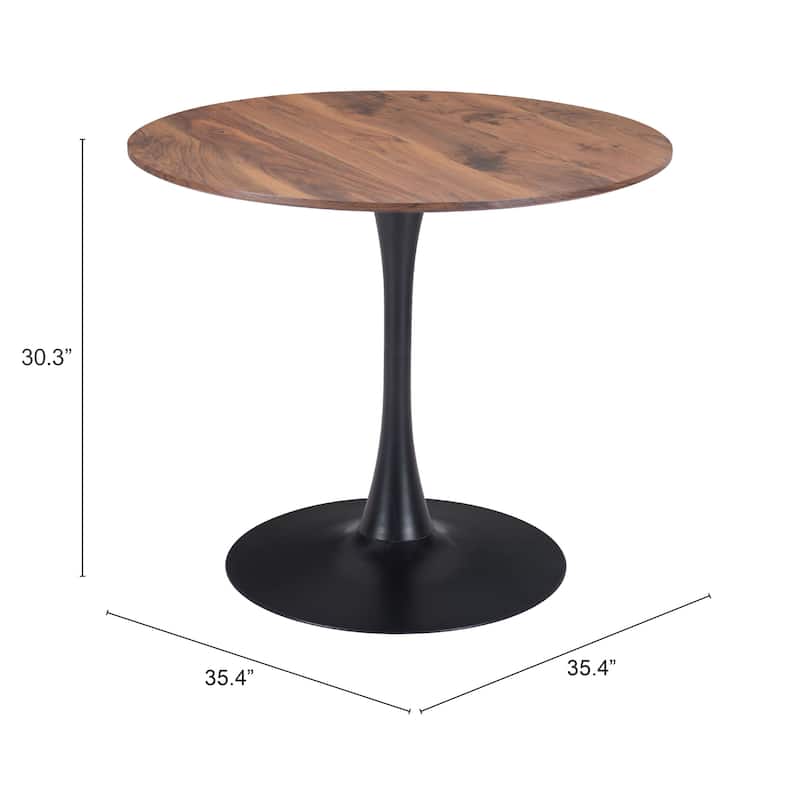 Opus Dining Table - 35.4" W x 35.4" D x 30.3" H