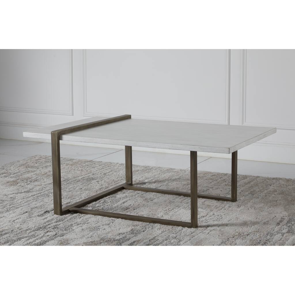 Aimee Cocktail Table, White