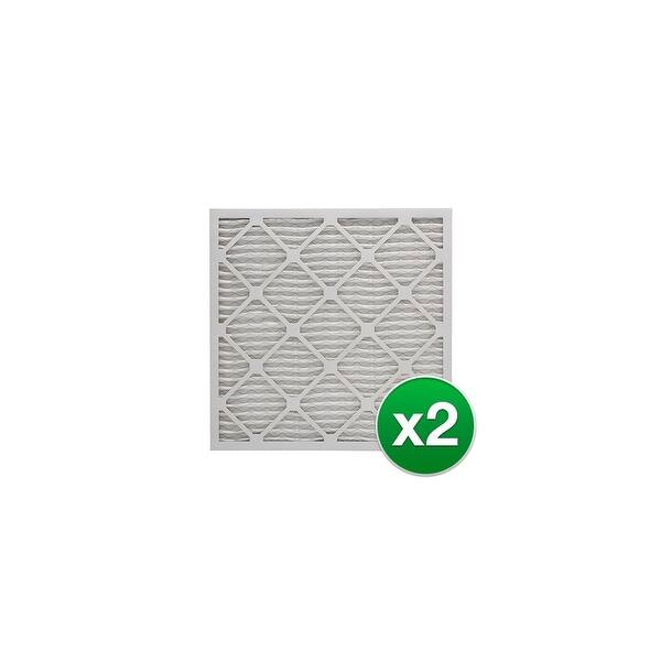Shop 16 X 25 X 5 Merv 11 Air Filters 2 Pack Replacement Air Filter White L Overstock 31437965