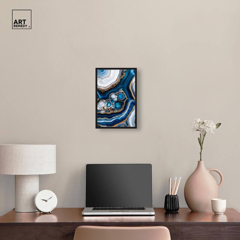 Azure Alveoli II Canvas by Art Remedy
