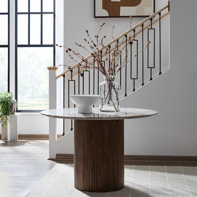 Liberty Furniture Kaleidoscope Pedestal Table for Dining Room - Width 47" x Depth 47" x Height 30"