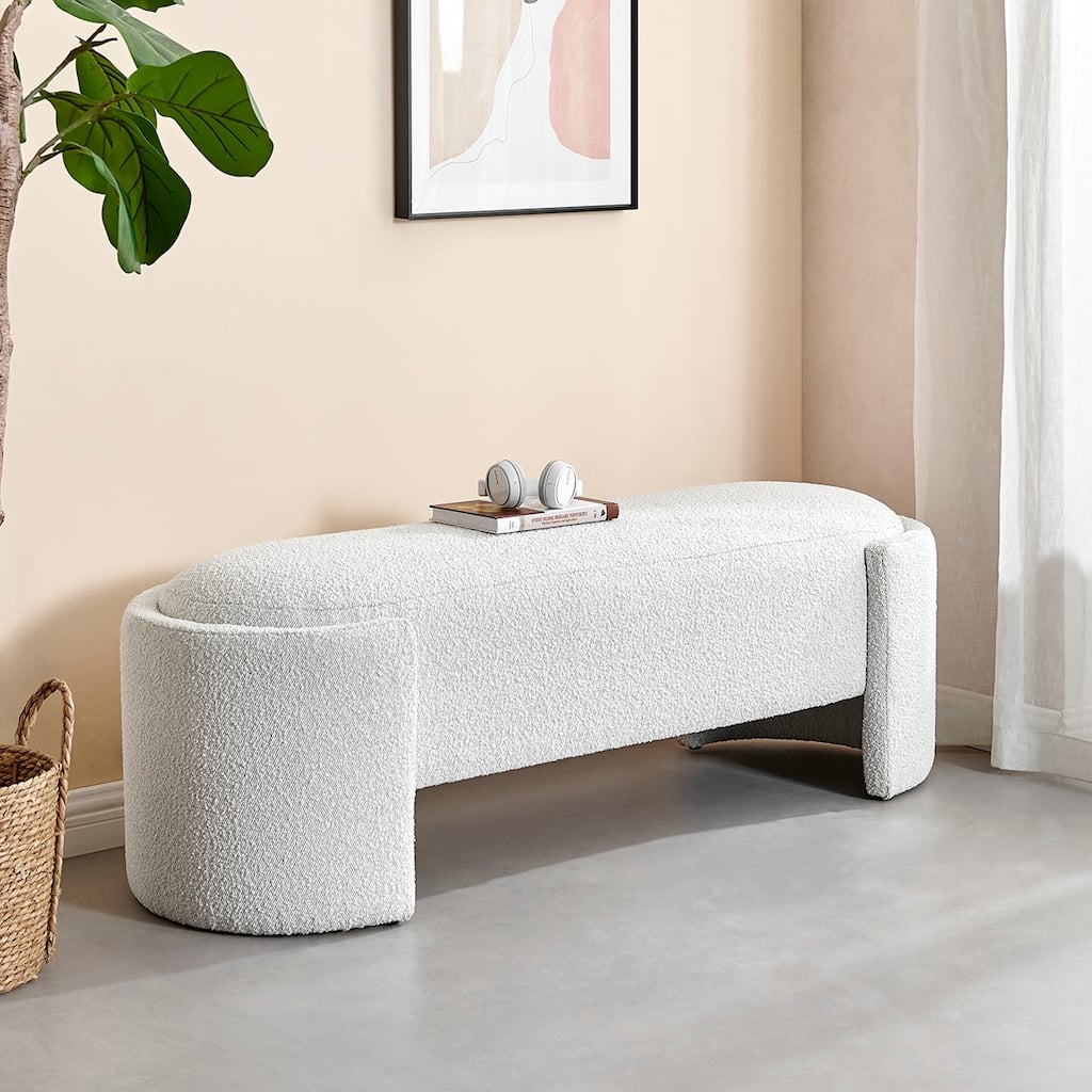 NPD Furniture Felicia Fabric Bench