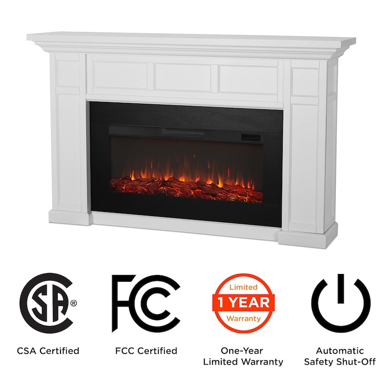 Alcott 75" Landscape Electric Fireplace by Real Flame