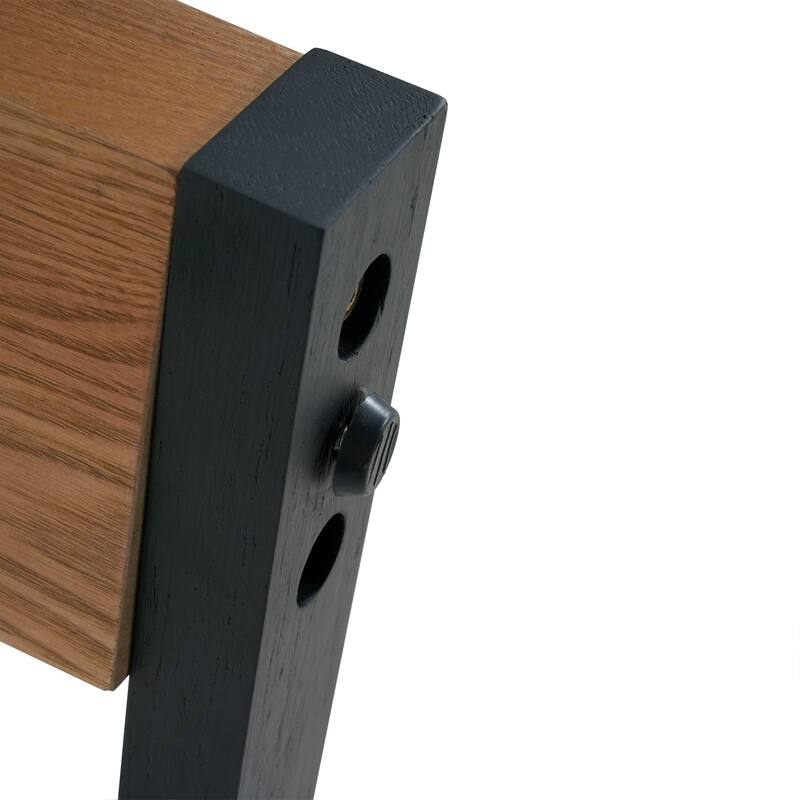 Roomfitters 63" Rectangular Dining Table with Solid Wood Top and Sturdy Double Pedestal Base, Modern Kitchen Table