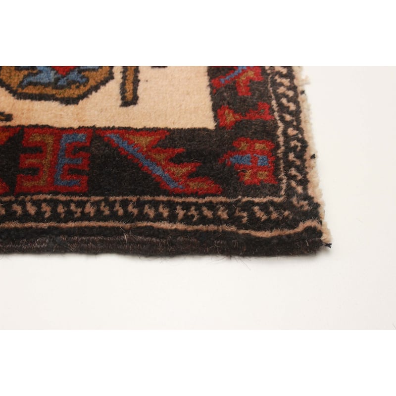 Teimani Red Rug 3'1" x 5'3" - 3'1 x 5'3