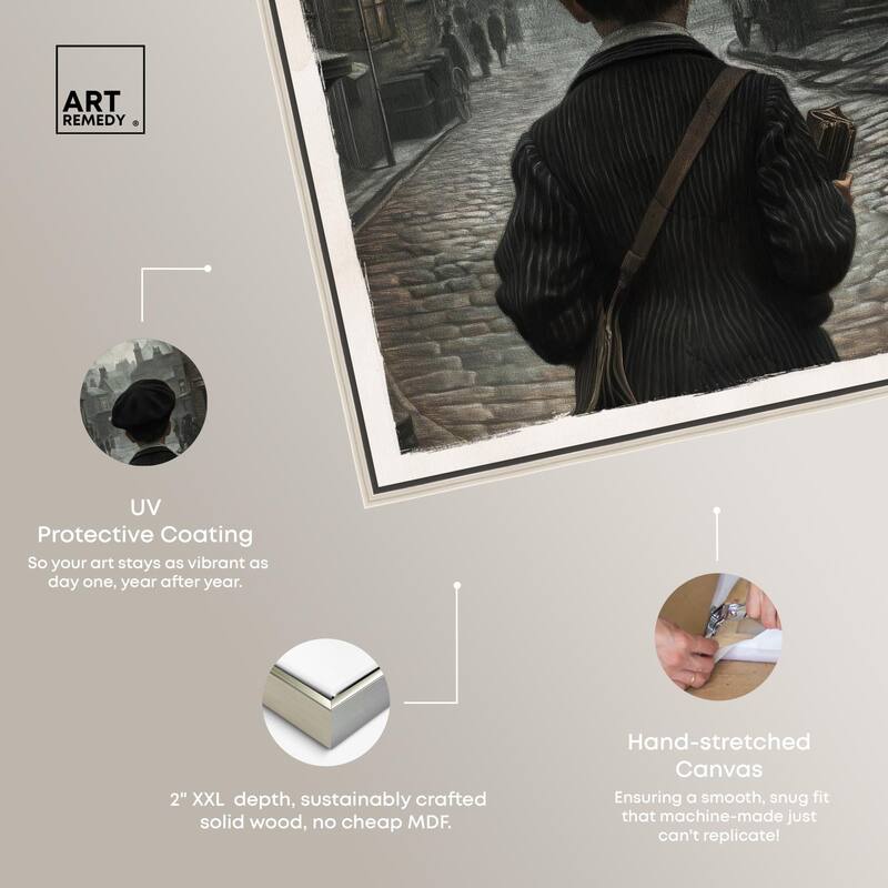 Oliver Twist Classic Canvas by Art Remedy