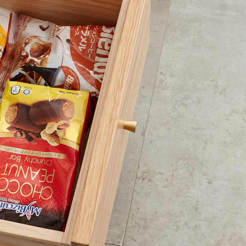 Solid Oak Storage Cabinet