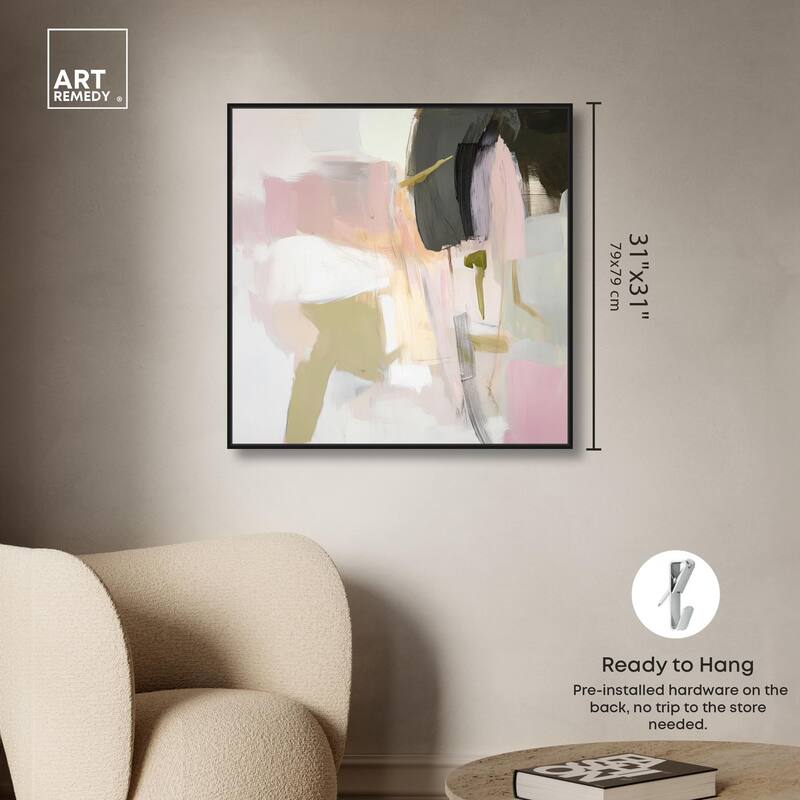 Dynamic Color IV Canvas by Art Remedy