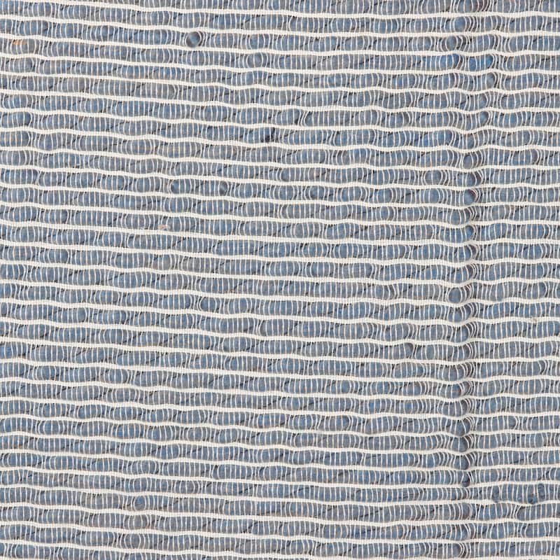 Novica Handmade Denim Caress Woven Throw Blanket