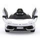 preview thumbnail 6 of 17, Kids Ride on Car 12V Licensed Lamborghini Electric Vehicles Sports Car White