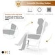 preview thumbnail 3 of 30, Gymax Wooden Rocking Chair Porch Rocker High Back Garden Seat For - See Details
