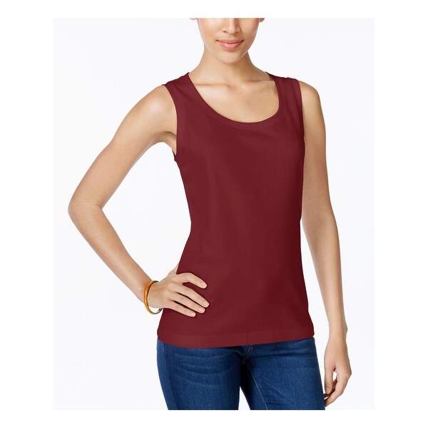 karen scott sleeveless tops