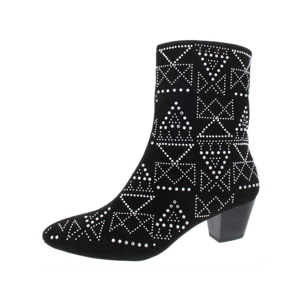 rebecca minkoff suede booties